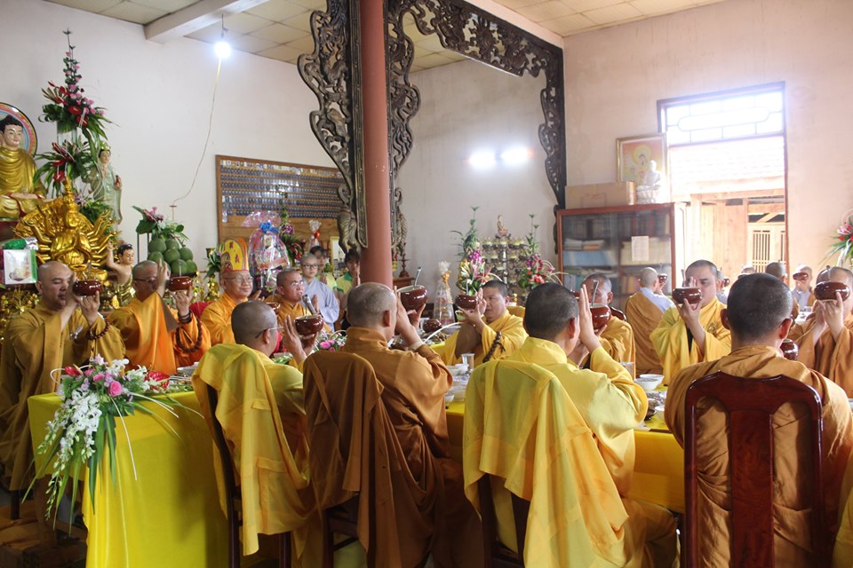 Chư Ni tỉnh Đắk Nông trang nghiêm tổ chức lễ tạ pháp An Cư năm 2019