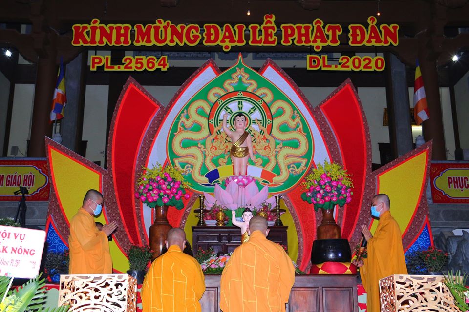 Ban trị sự Phật giáo tỉnh Đắk Nông tổ chức Đại lễ Phật đản năm 2020