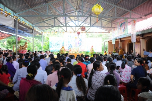 Đại lễ Phật Đản tại Đạo tràng Phước Thành xã Đăk Ru