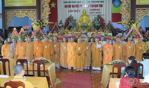 Trọng thể tổ chức Đại hội Phật giáo tỉnh Kon Tum