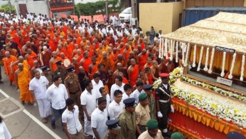 Chùm ảnh Quốc tang Đức Tăng thống hệ phái Maha Vihara Phật Giáo Sri Lanka