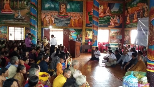 Campuchia: Phật giáo tỉnh Đăk Nông tặng quà tại tỉnh Mondulkiri