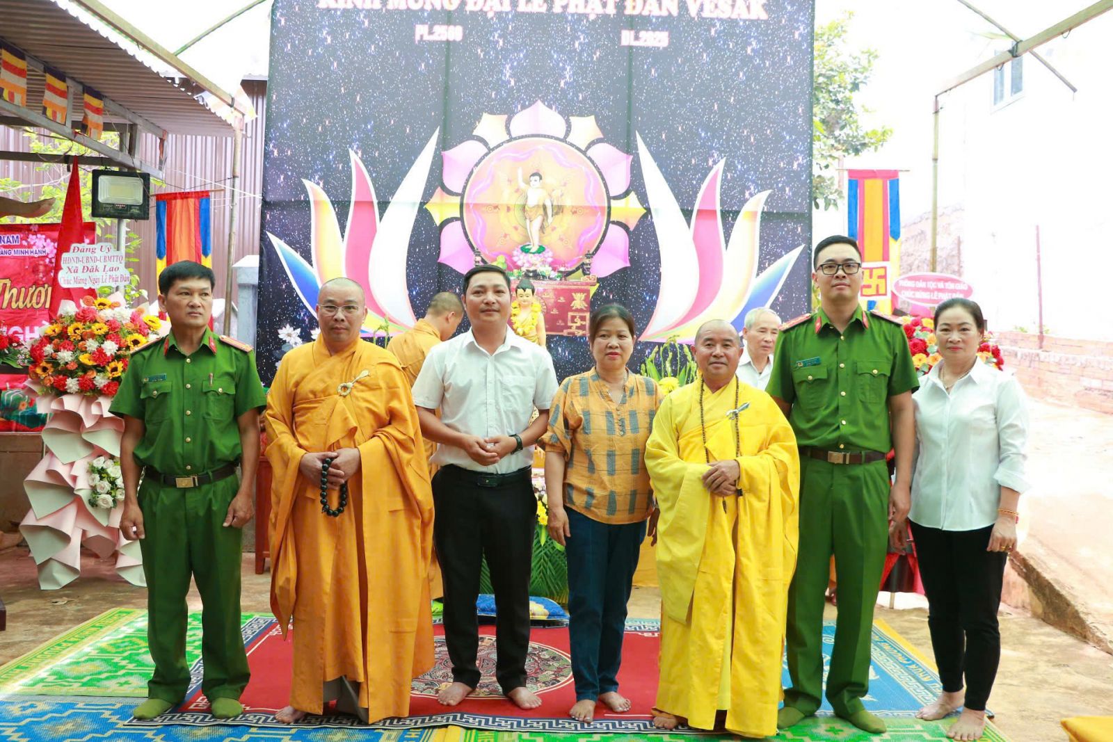 Đắk Mil: Đạo tràng Minh Đức trang nghiêm tổ chức Đại Lễ Phật Đản Vesak PL. 2569